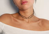 akind goldknotcordnecklace 2