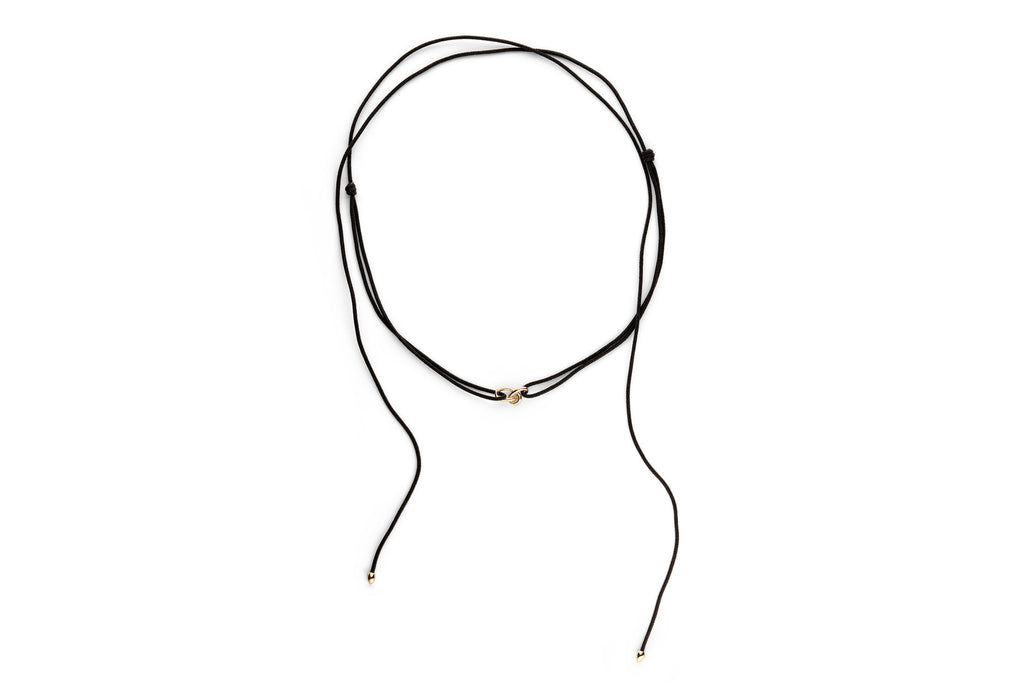 akind goldknotcordnecklace studio1