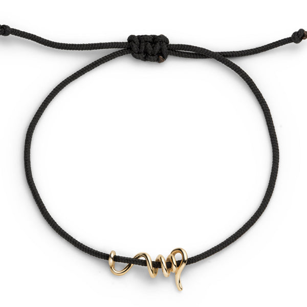 AKIND Gold Spiral 14K Gold Cord Bracelet | The Jewellery Room