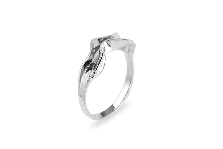 Organic Statement 14K Whitegold Ring