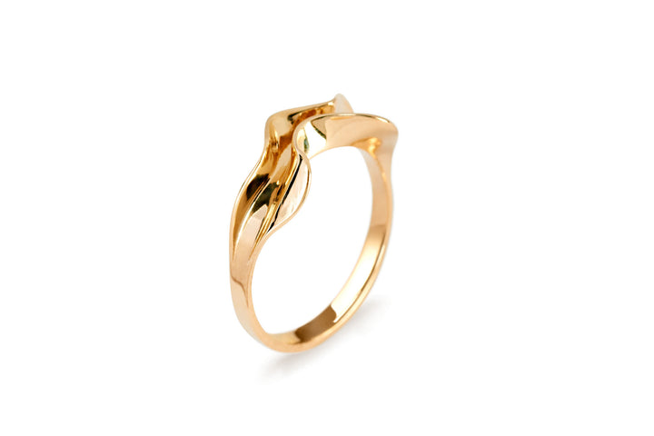 Organic Statement 14K Gold Ring
