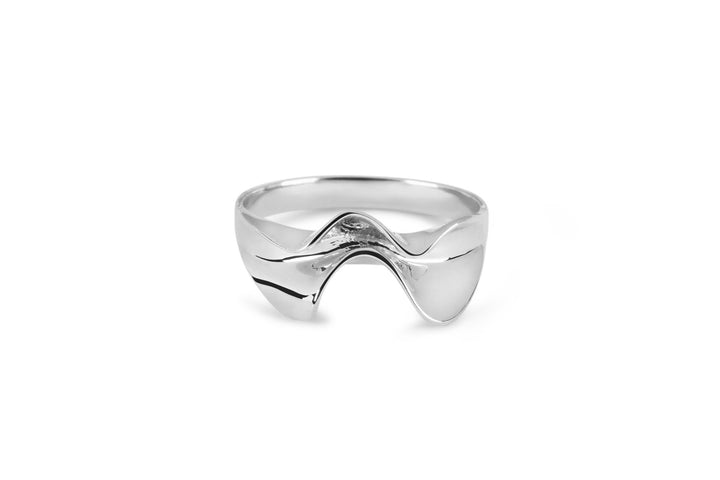 Organic Statement 14K Whitegold Ring