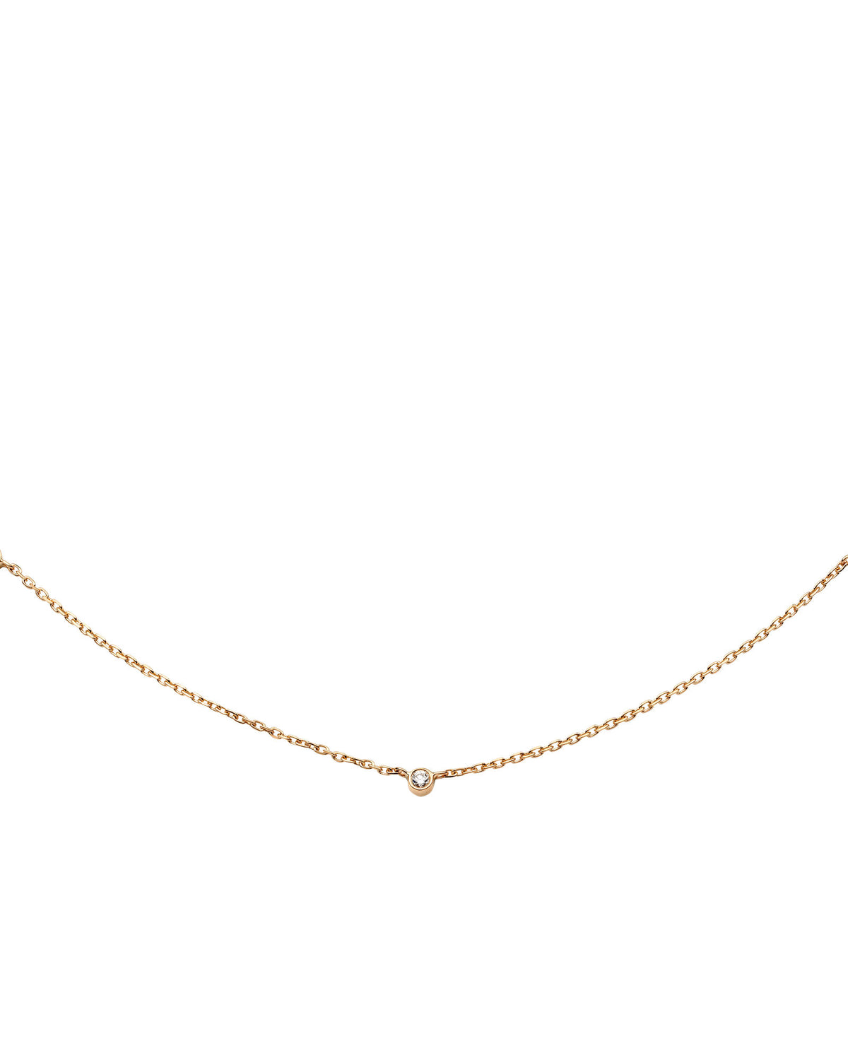 Station Diamond 14K Gold Necklace