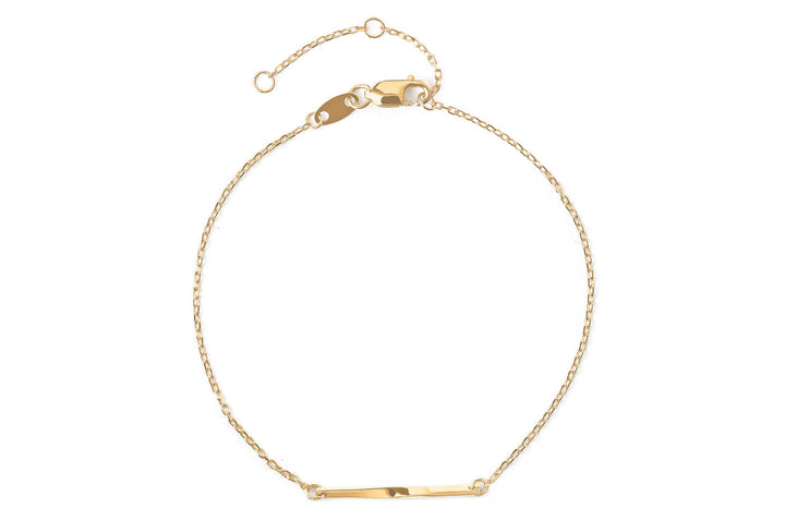 Twist 14K Gold Bracelet