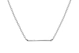 Twist 14K Whitegold Necklace