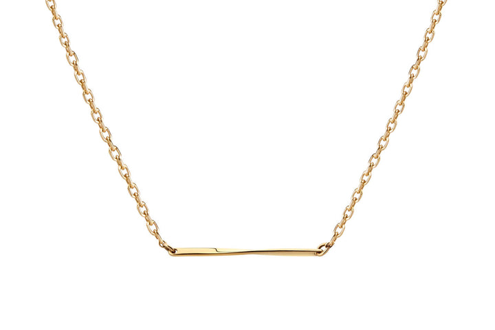 Twist 14K Gold Necklace