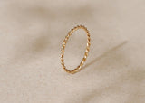 Twist 14K Gold Ring