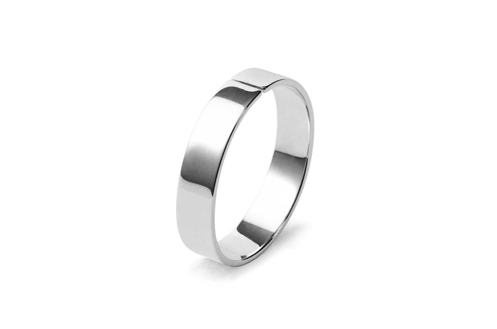 Wide Open 14K Whitegold Ring