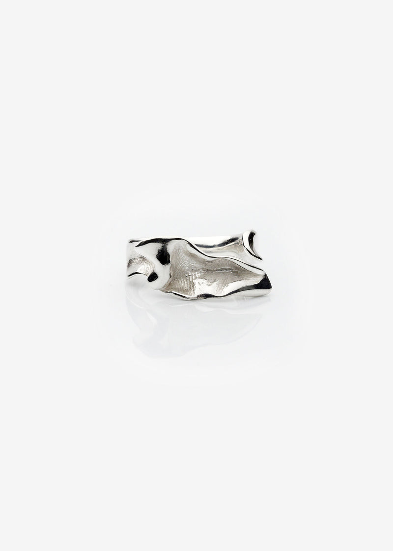 Lactuca Silver Ring