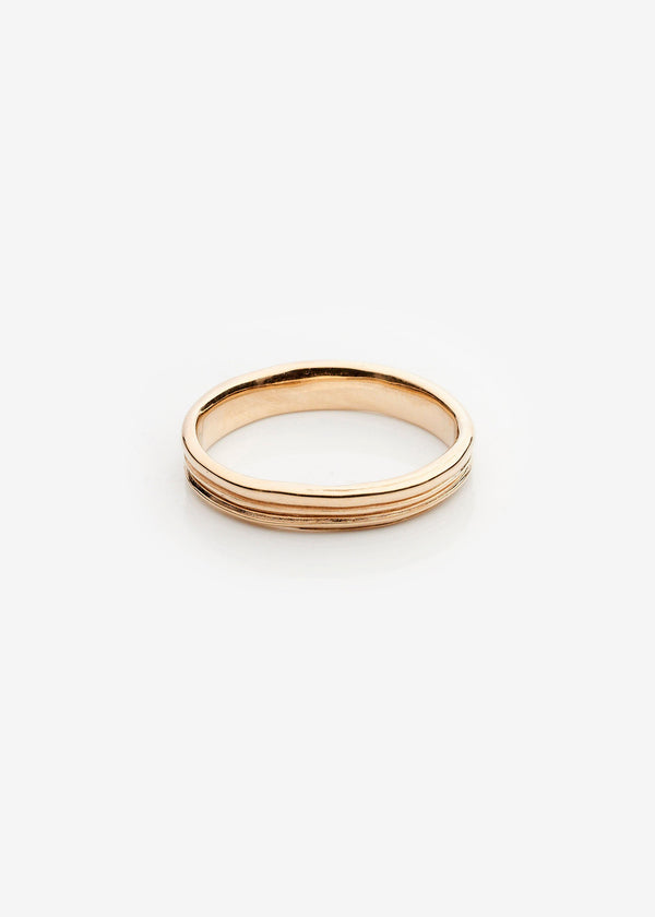 Wedding band ll 14K guld Ring 