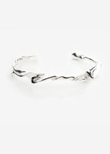 Lactuca Silver Bangle