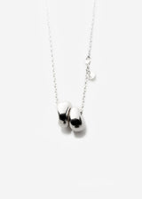 Puka Combined Silver Necklace