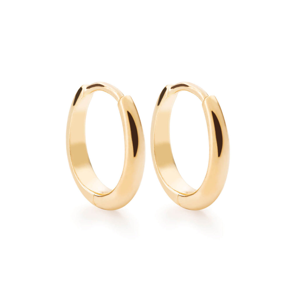 Egg 18K Guld Hoops