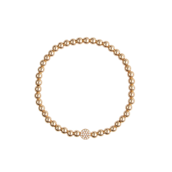 Gold Disc Gold Filled & Gold Vermeil Bracelet