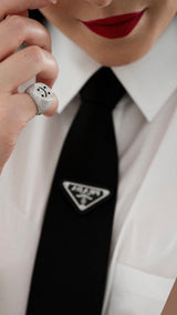 Mixed Feelings 14K Gold Ring w. Diamonds