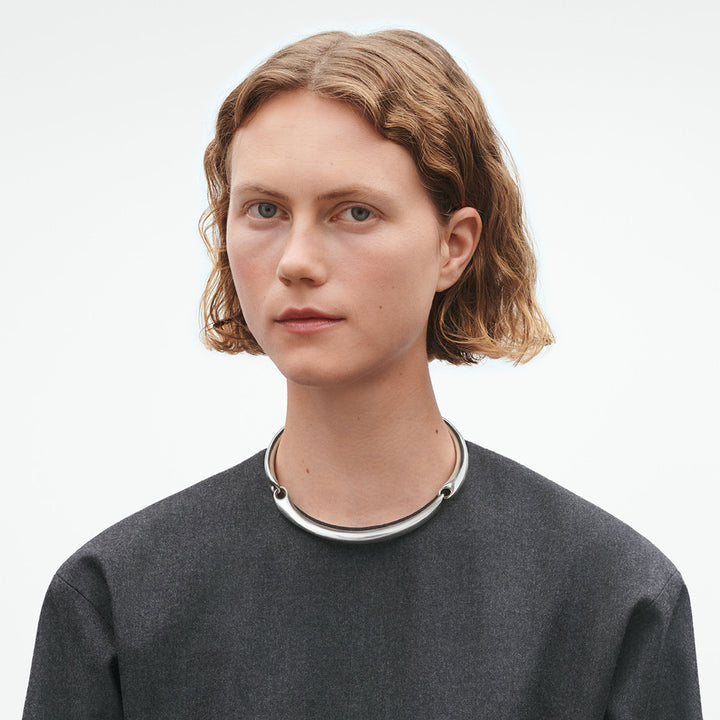 Reflect Silver Neckring