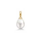 Afrodite Gold Plated Pendant w. White Pearl