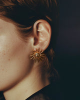 Helios Gold Plated Earrings