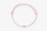 Stone Cord Pink 14k Hvidguld m. Lab-Grown Diamant