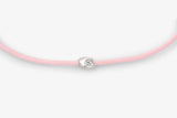 Stone Cord Pink 14k Hvidguld m. Lab-Grown Diamant