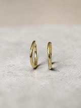 Allure Slim 14K Gold Hoop Large