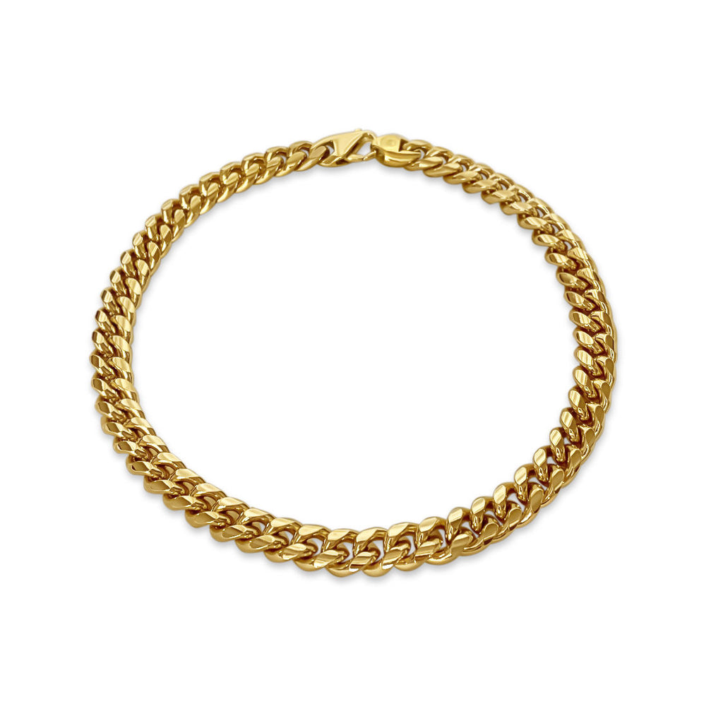 Chain Link 18K Forgyldt Halskæde