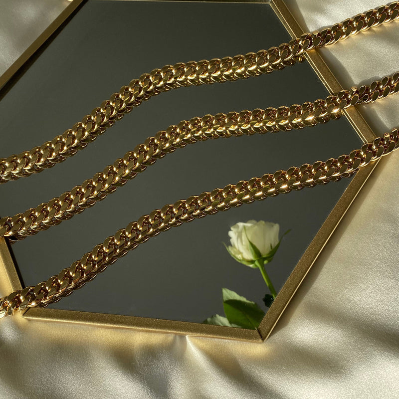 Chain Link 18K Gold Plated Necklace