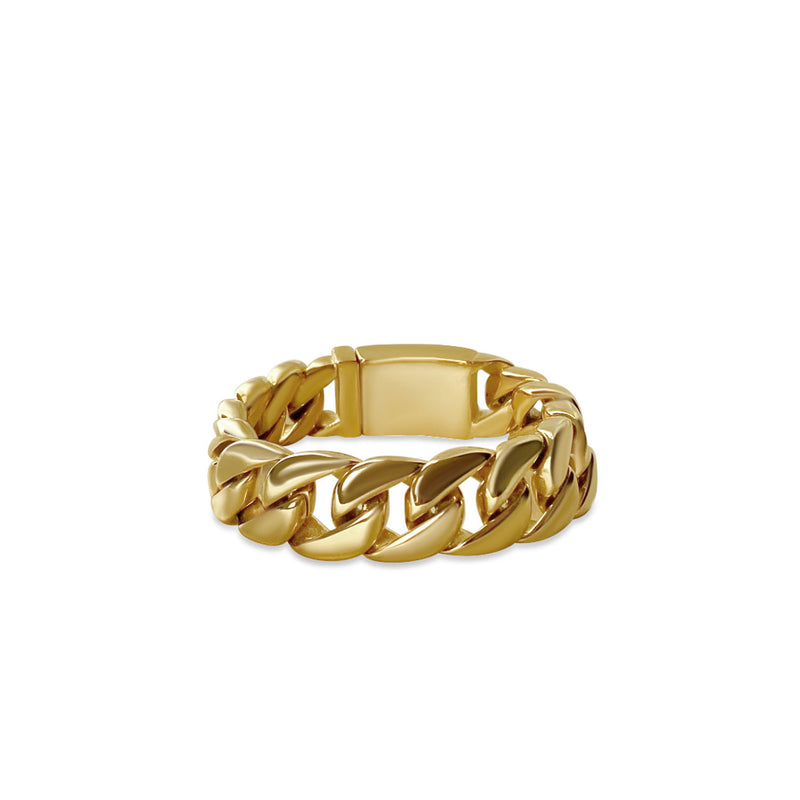 Chunky Chain 24K Forgyldt Armbånd