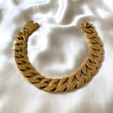 Chunky Chain 24K Gold Plated Necklace