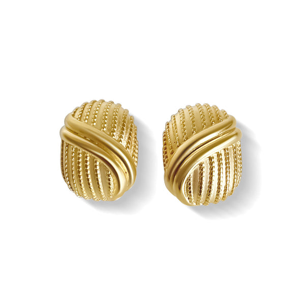 Chunky 18K Gold Plated Earrings