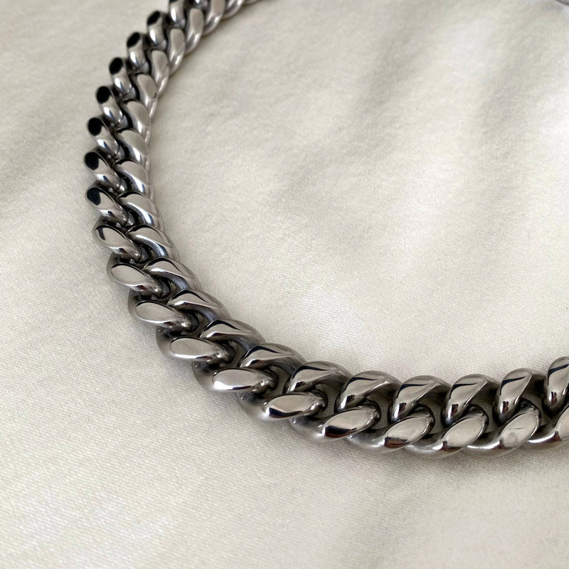 Chubby Chain Link Stainless steel Necklace