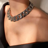 Chunky Chain Stainless Steel Necklace