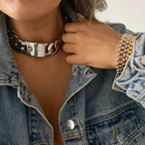 Chunky Chain Stainless Steel Necklace