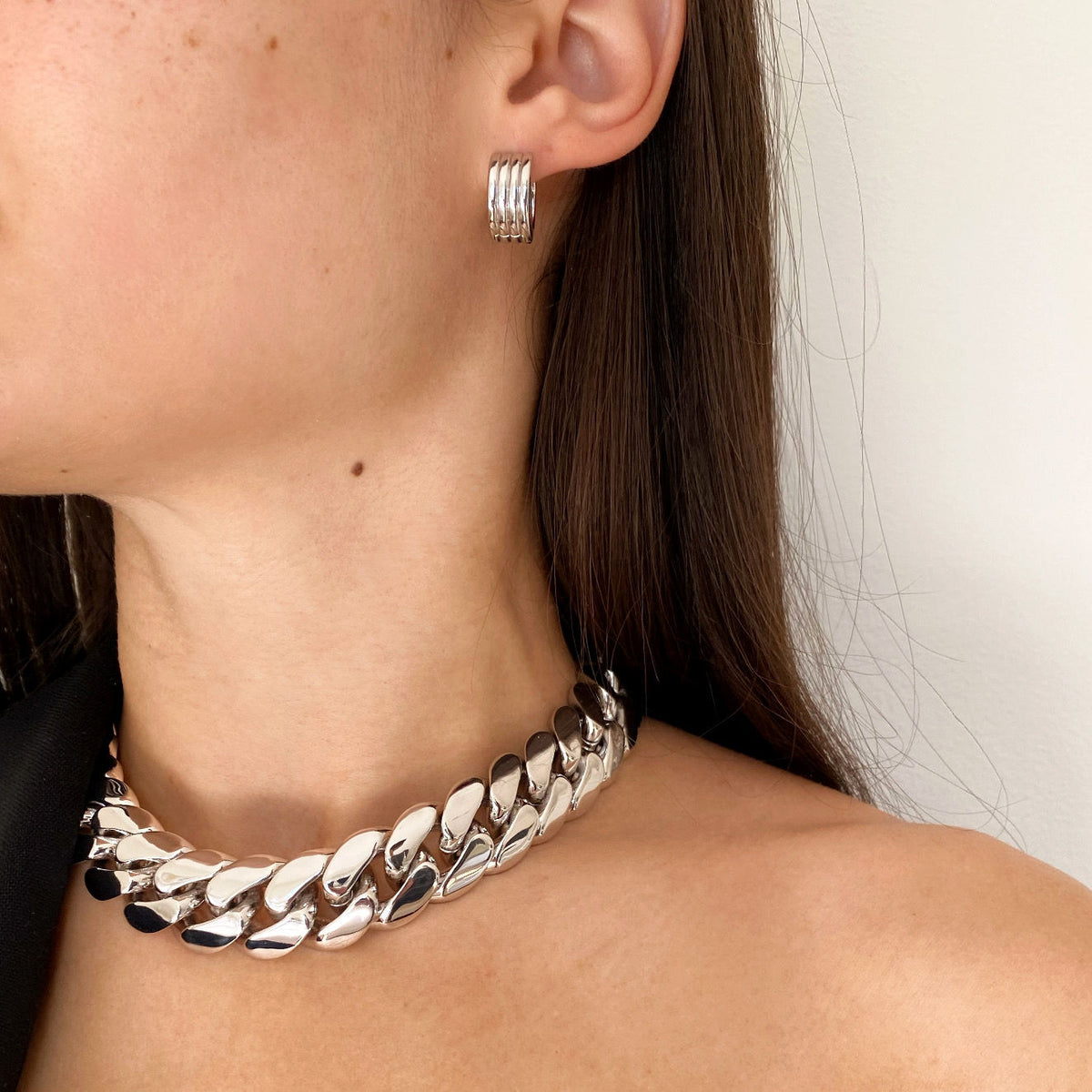Chunky Cuban Copper Necklace