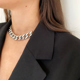 Mini Chunky Chain Stainless Steel Necklace