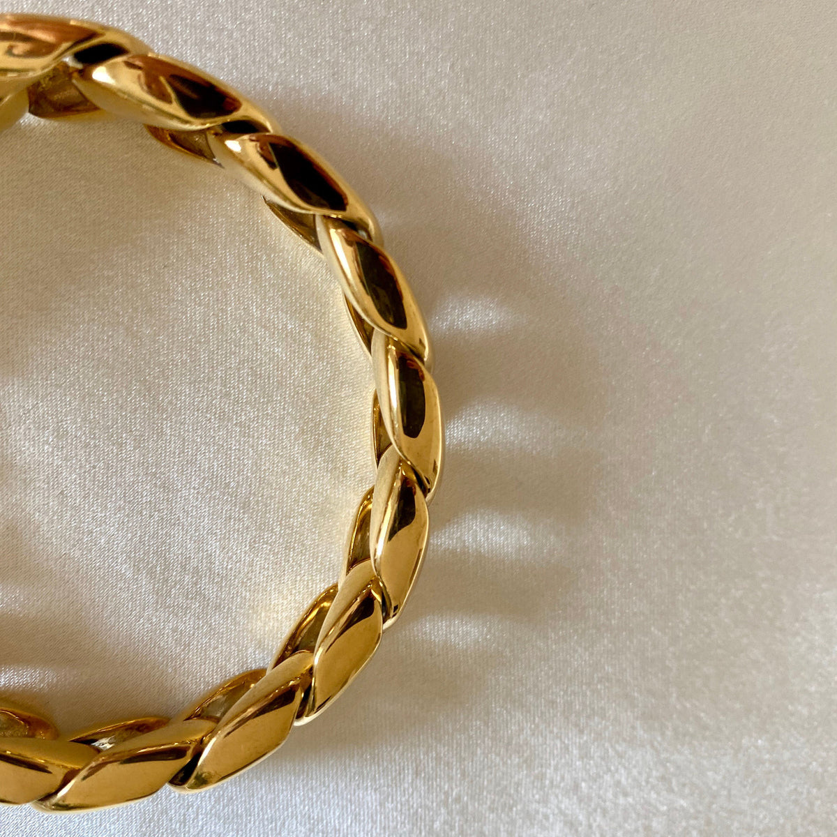 Chunky Chain 24K Forgyldt Armbånd
