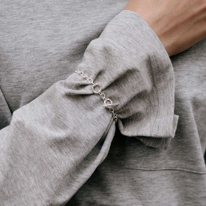 T - Chain Sølv Armbånd