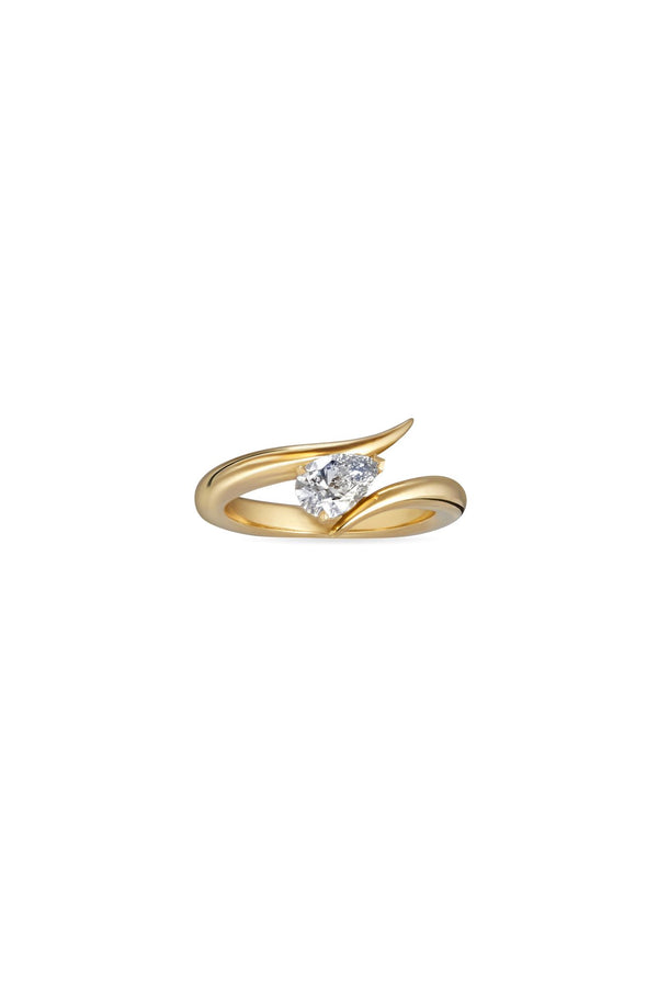 Eboris 18K Gold Ring w.Diamond