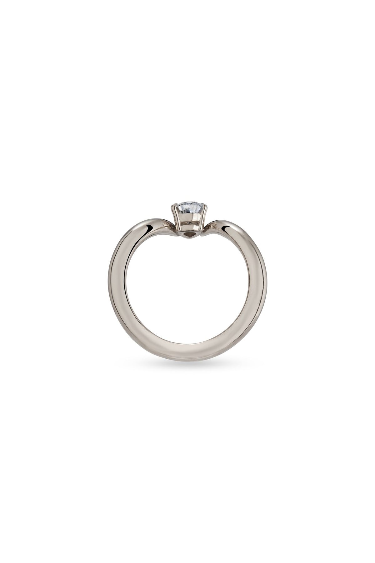 Eboris Duchess 18K Whitegold Ring w.Diamond