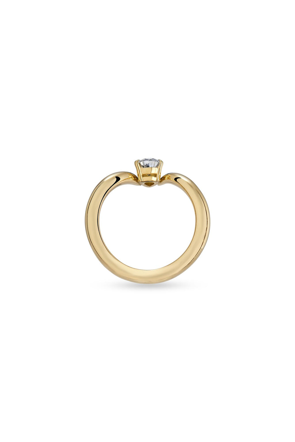 Eboris Duchess 18k Guld Ring m. Lab-Grown Diamant