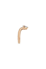 Eboris Duchess 18K Rosegold Ring w. Lab-Grown Diamond