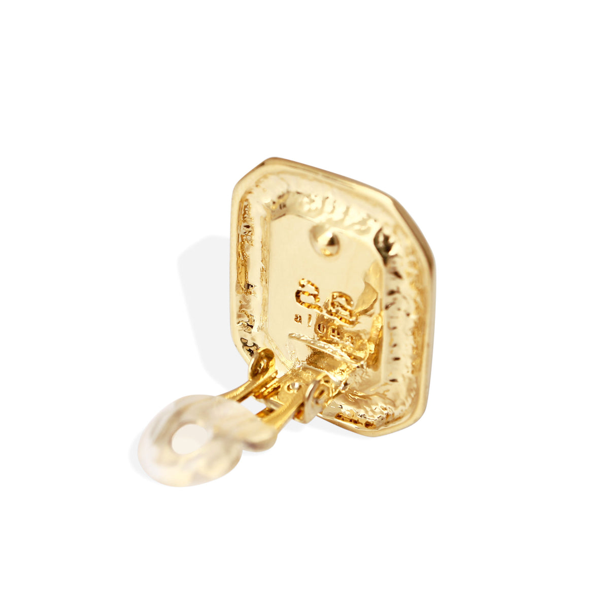 Belize Gold Plated Earrings w. Crystal