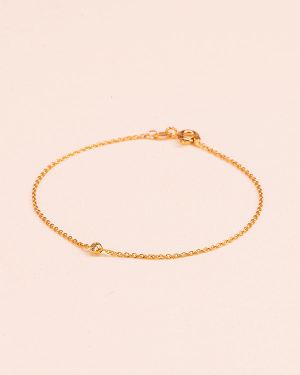 La fête des bêtes 18K Gold Bracelet w. Diamond