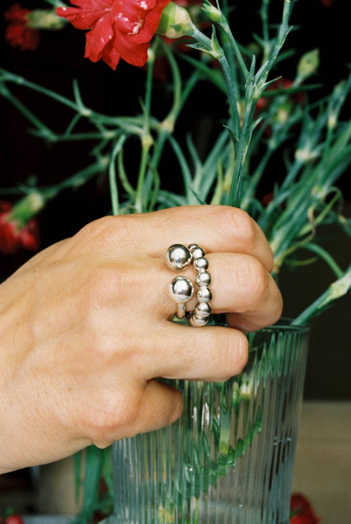 Globo Silver Ring