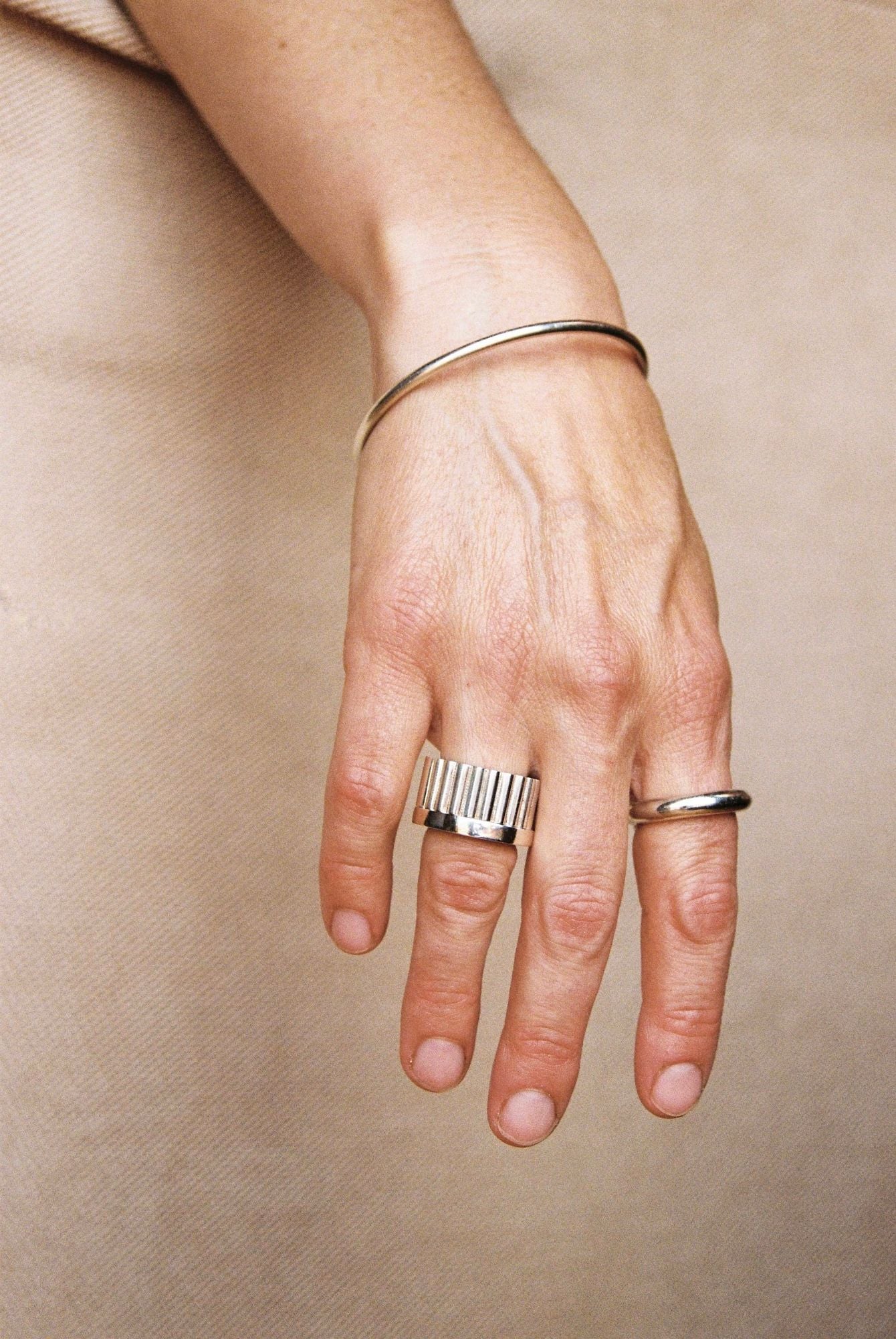 Rueda Silver Ring