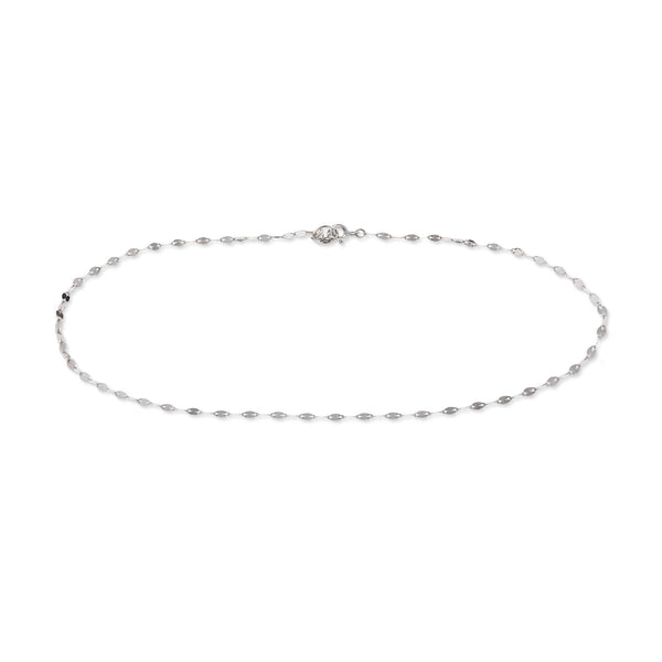 Boys Tears 18K White Gold Choker