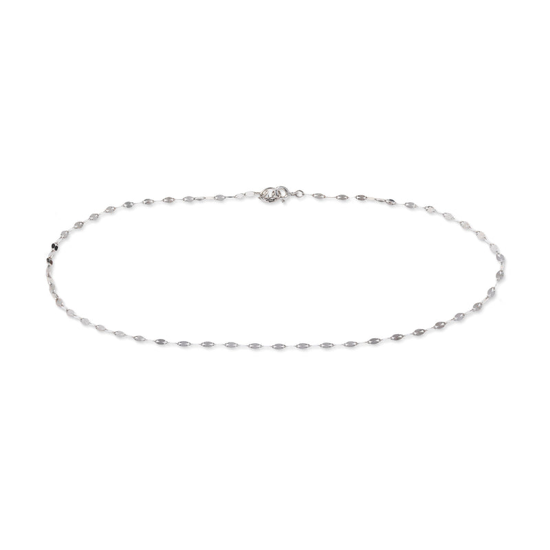 Boys Tears 18K White Gold Choker