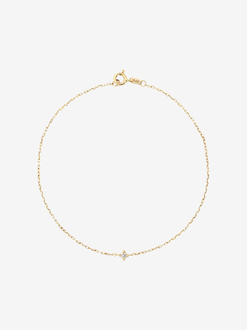 OUVERTURE | Diamond 0.04 14K Gold Bracelet w. Diamond