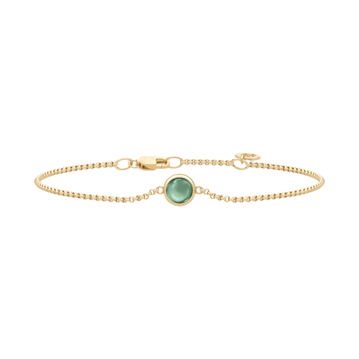 Primini Gold Plated Bracelet  w.Tourmaline