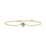 Primini Gold Plated Bracelet  w.Tourmaline